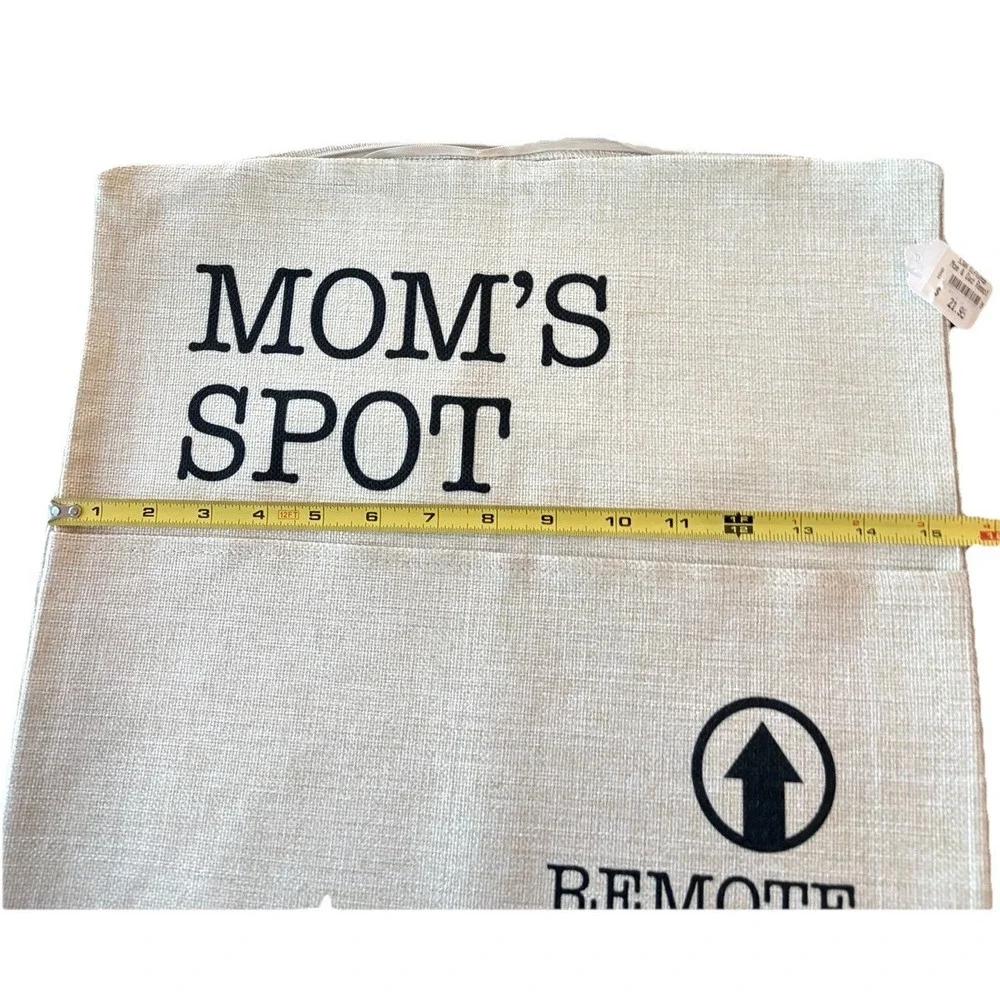 Mom & Dad Gift Novelty Remote Control Pocket Pillow Cases Pocket Zip Set 2